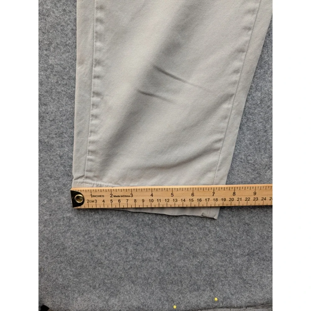 Banana Republic Emerson Chino Pants Gray 32x32 Mens Casual Classic Trousers EU